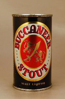 Buccaneer Stout Malt Liquor Beer Can