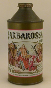 Barbarossa Beer Can