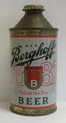 Berghoff Pale Extra Dry Beer Can
