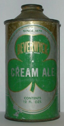 Beverwyck Cream Ale Beer Can