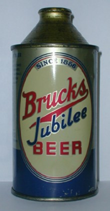 Brucks Jubilee Beer Can