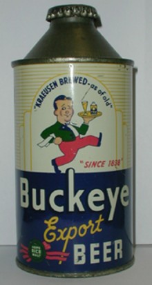 Buckeye Export Beer Can