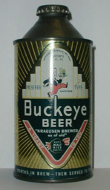 Buckeye Beer Can