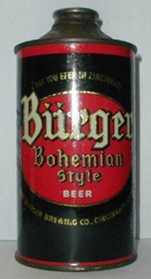 Burger Bohemian Style Beer Can