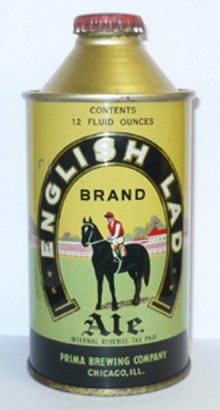 English Lad Ale Beer Can