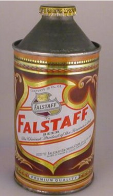 Falstaff Beer Can