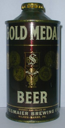 Gold Medal Beer Can