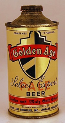 Golden Age Pale Beer Can