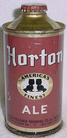 Horton Ale Beer Can