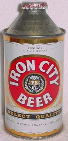 Iron City Beer Can
