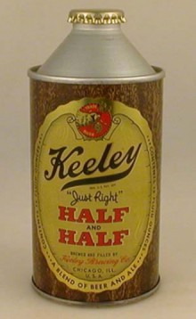 Keeley Half and Half Beer Can