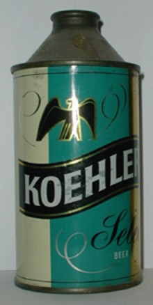 Koehler Select Beer Can