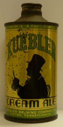 Kuebler Cream Ale Beer Can