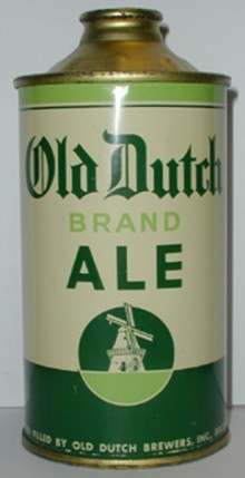 Old Dutch Brand Ale Beer Can