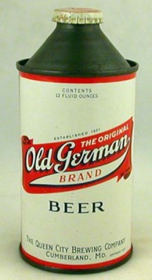 Old German Beer Can