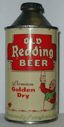 Old Reading Golden Dry Beer Can