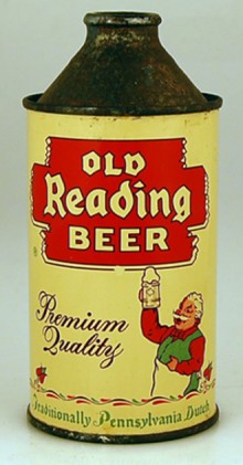 Old Reading Premium Quality Beer Can