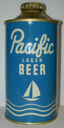Pacific Lager Beer Can