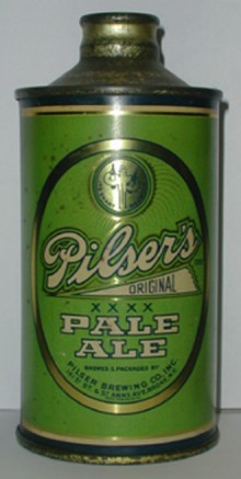 Pilsers Pale Ale Beer Can