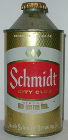 Schmidt City Club Beer Can