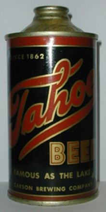 Tahoe Beer Can