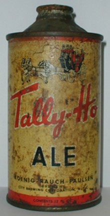 Tally Ho Ale Beer Can