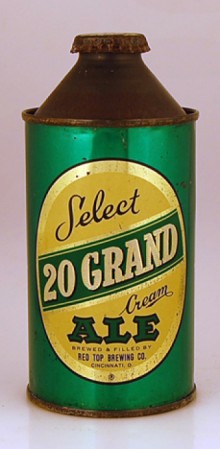 20 Grand Cream Ale Beer Can