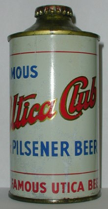 Utica Club Pilsener Beer Can