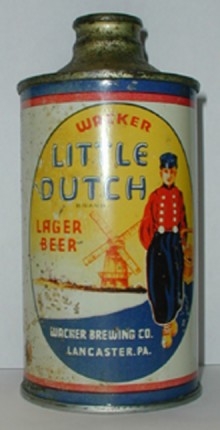 Wacker Little Dutch Beer Can