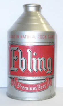 Ebling Beer Can