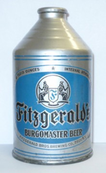 Fitzgeralds Burgomaster Beer Can