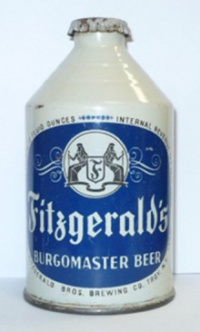 Fitzgeralds Burgomaster Beer Can