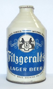 Fitzgeralds Lager Beer Can