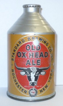 Old Ox Head Ale Beer Can