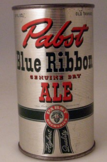 Pabst Blue Ribbon Ale Beer Can