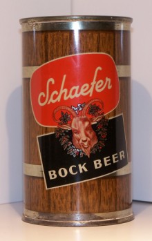 Schaefer Bock Beer Can
