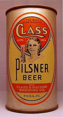 Class Pilsner Beer Can