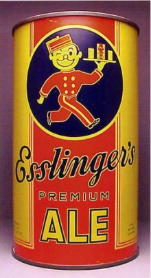 Esslinger's Premium Ale 32 oz. Beer Can