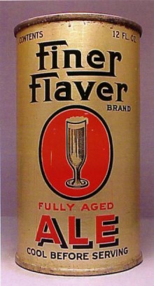 Fine Flaver Brand Ale Beer Can