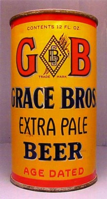 Grace Bros Extra Pale Beer Can