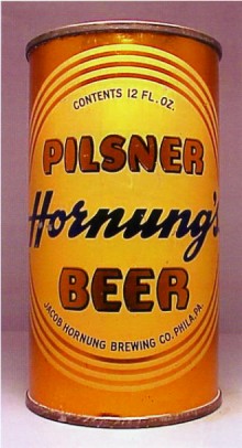 Hornungs Pilsner Beer Can