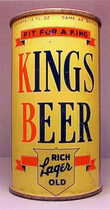 Kings Beer Can