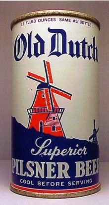 Old Dutch Superior Pilsner Beer Can