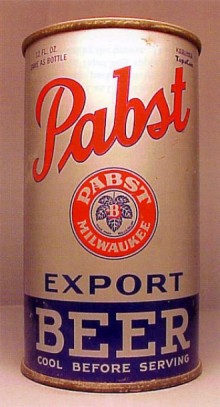 Pabst Export Beer Can