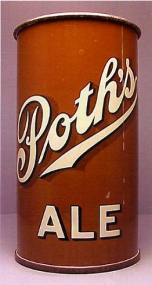 Poths Ale Beer Can
