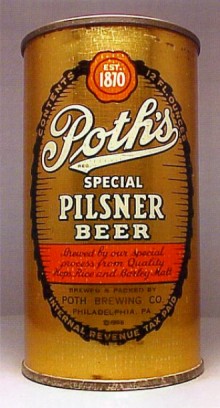 Poths Special Pilsner Beer Can