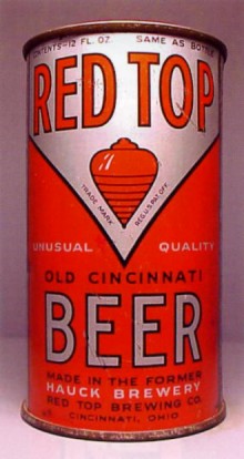 Red Top Old Cincinnati Beer Can