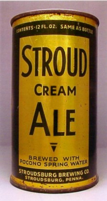Stroud Cream Ale Beer Can