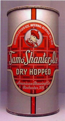 Tamo' Shanter Dry Hopped Ale Beer Can