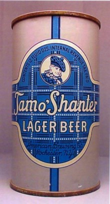 Tamo' Shanter Lager Beer Can